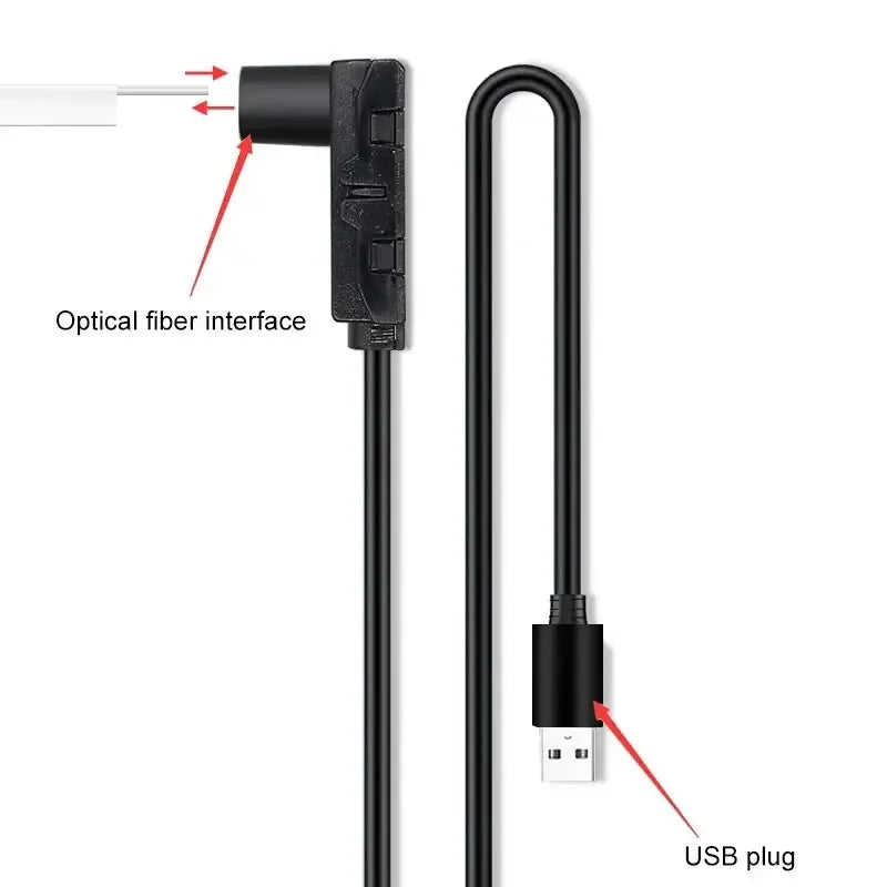 5M APP USB Powered Car Interior LED Light, Multiple Color Modes 5M Fiber Ambient Light, Car Interior Decorative Light